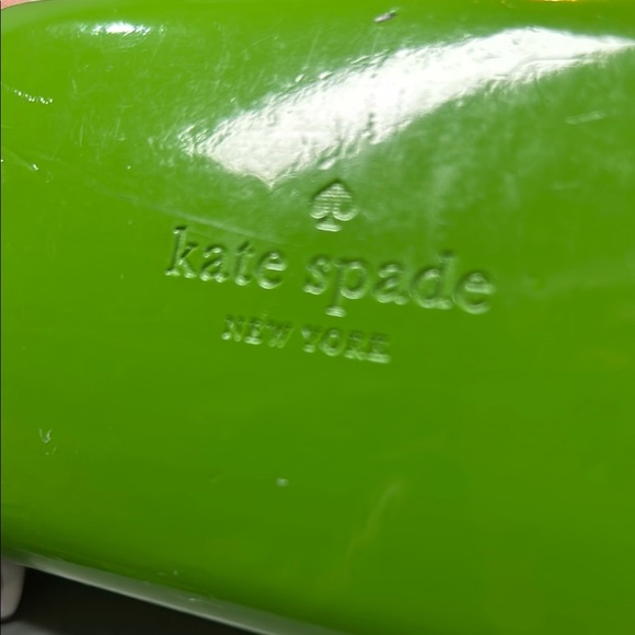 Kate Spade Glasses Case Green Glasses Read Book Eyes Travel Protect Optical Bag - Picture 2 of 8